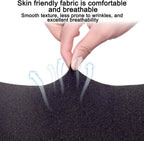 Car Seat Cushion, Memory Foam Vehicle Driver Seat Pad for Back & Sciatica Pain Relief, Comfortable Lumbar Pillow for Driving, Office Chair, Wheelchair, Universal for SUV, Truck, RV (Dark Gray)