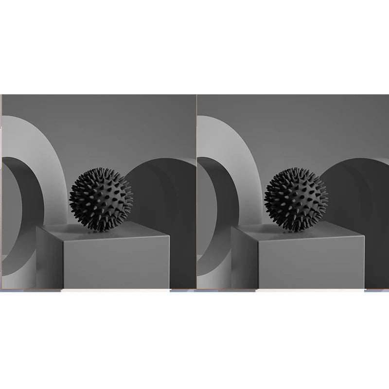 Foot Massage Ball with Spikes Pilates Yoga Sports Fitness Muscle Relaxation Massage Ball Plantar Fasciitis Therapy Ball AMQ001