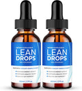 Lean Drops, Official Lean Droppers Supplement - Maximum Strength, All Natural Keto Liquid Formula to Sustain Active Lifestyle & Fitness Goals, Premium Lean Drops Advanced Reviews (2 Pack)