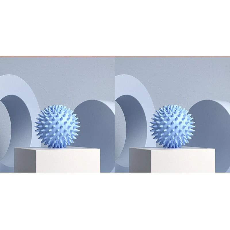 Foot Massage Ball with Spikes Pilates Yoga Sports Fitness Muscle Relaxation Massage Ball Plantar Fasciitis Therapy Ball AMQ001