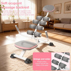 Inversion Tables Mini Back Stretcher, 440Lbs Capacity Decompression Table with Adjustable Angle, Ergonomic Contour Design, Portable Inversion Table for Back Pain Home Gym Adults
