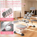 Inversion Tables Mini Back Stretcher, 440Lbs Capacity Decompression Table with Adjustable Angle, Ergonomic Contour Design, Portable Inversion Table for Back Pain Home Gym Adults