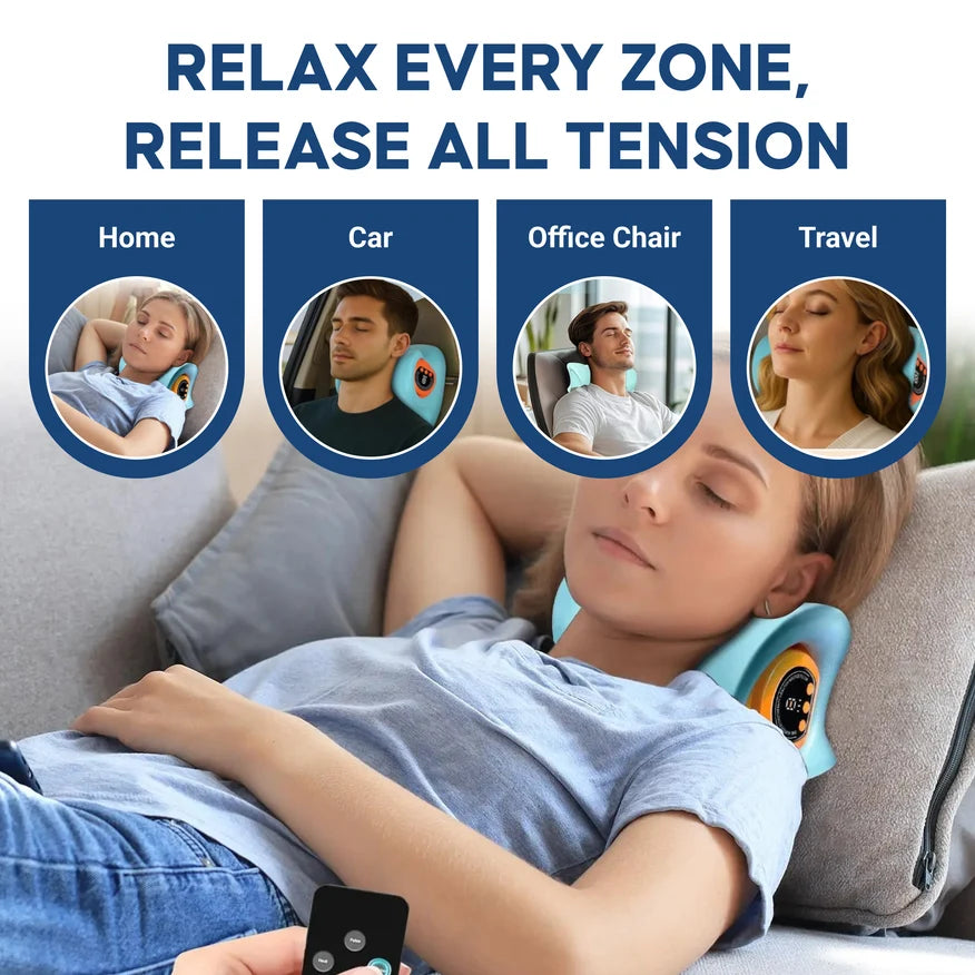 Heated Neck Relaxation Massager – 3 Comfort Settings