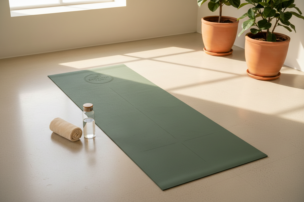 6/8/10MM Thick Yoga Mat Anti-Skid Sports Fitness Mat EVA Comfort Foam Yoga Matt for Exercise Yoga and Pilates Gymnastics Mat